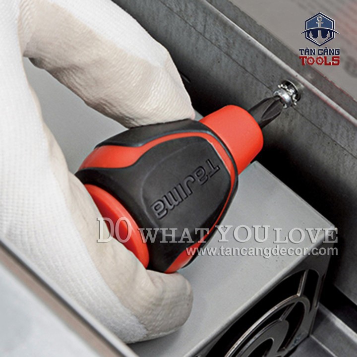 Tuốc Vít Mini Đầu 4 Cạnh PH2 62 mm Tajima 1302 - 2161