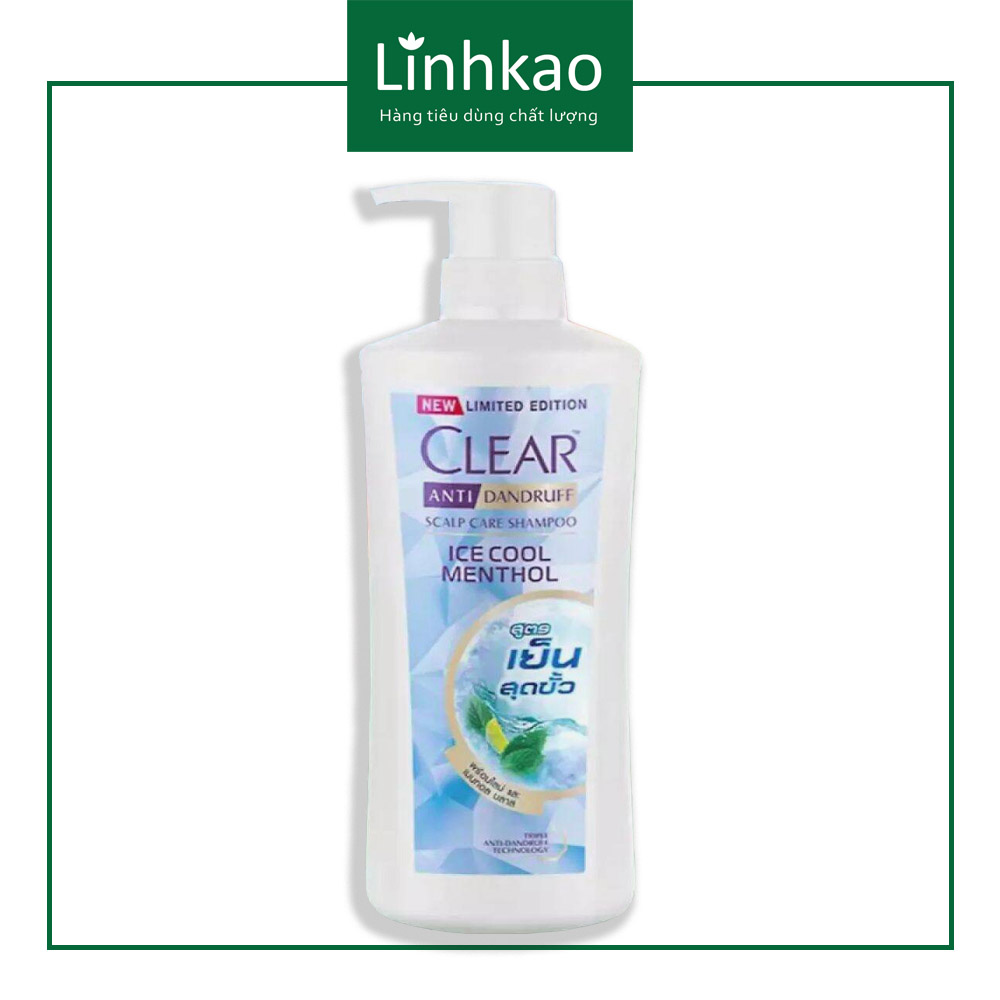 Dầu gội Clear bạc hà/ Clear men / Clear anh đào 400ml