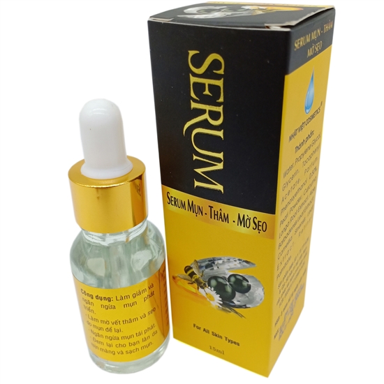 Serum mụn thâm mờ sẹo Nhật Việt Cosmetics 15ml
