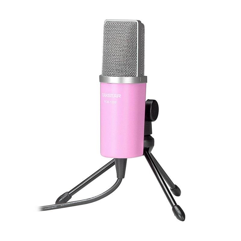 Micro hát karaoke online Takstar PCM-1200 (Trắng)