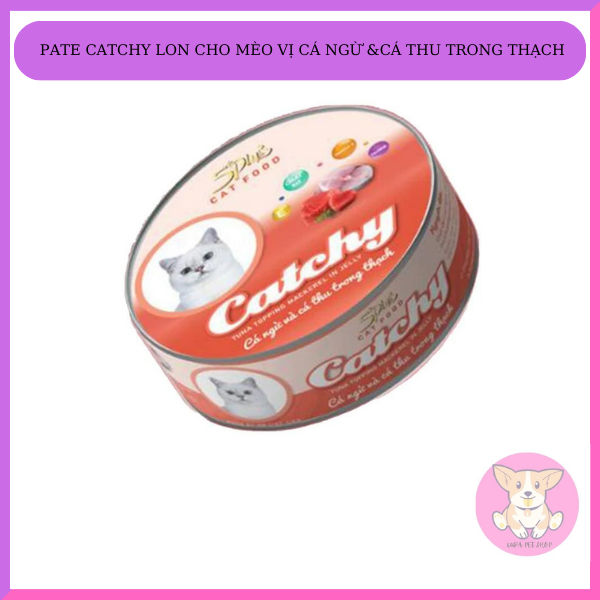 Pate Cho Mèo 5Plus Catchy 170g