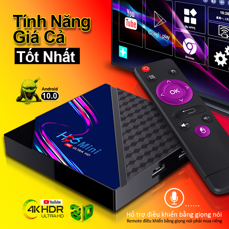 >> BÁO GIÁ ANDROID TV BOX RAM 1G, ROM 8G, XEM PHIM HD 4K, HỖ TRỢ TIẾNG VIỆT, HỖ TRỢ CHỨC NĂNG TÌM KIẾM GIỌNG NÓI, THOẢI MÁI XEM PHIM CÙNG NGƯỜI THÂN CHÍNH HÃNG H96MINIV8 | Shopee Lazada Sendo Tiki mới nhất 106 Box tivi android, tivi box, tv box Ram 1G, Rom 8G, hỗ trợ tìm kiếm giọng nói, xem phim HD 4K sắc nét, có chức năng phát từ điện thoại lên TV, bảo hành 1 năm H96miniV8
