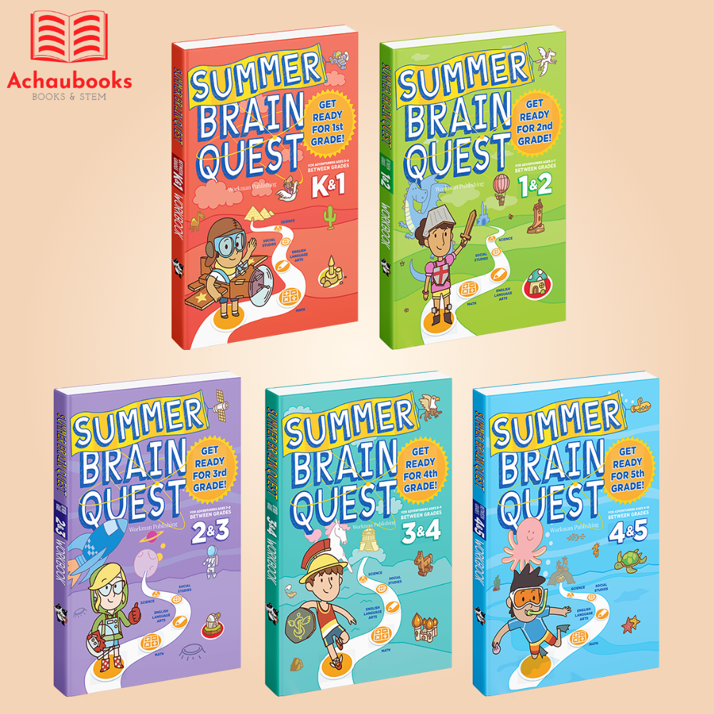 Sách Summer Brain Quest( Bộ 5 Cuốn, 5…