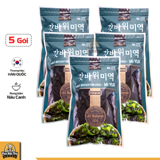 5 Gói Rong biển nấu canh Mi yuk Godbawee Hàn Quốc 50g gói thumbnail