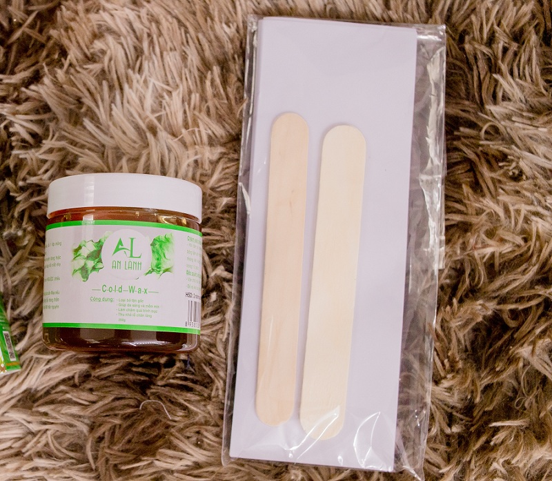 Wax lông An Lành tăng kèm 50 giấy và que