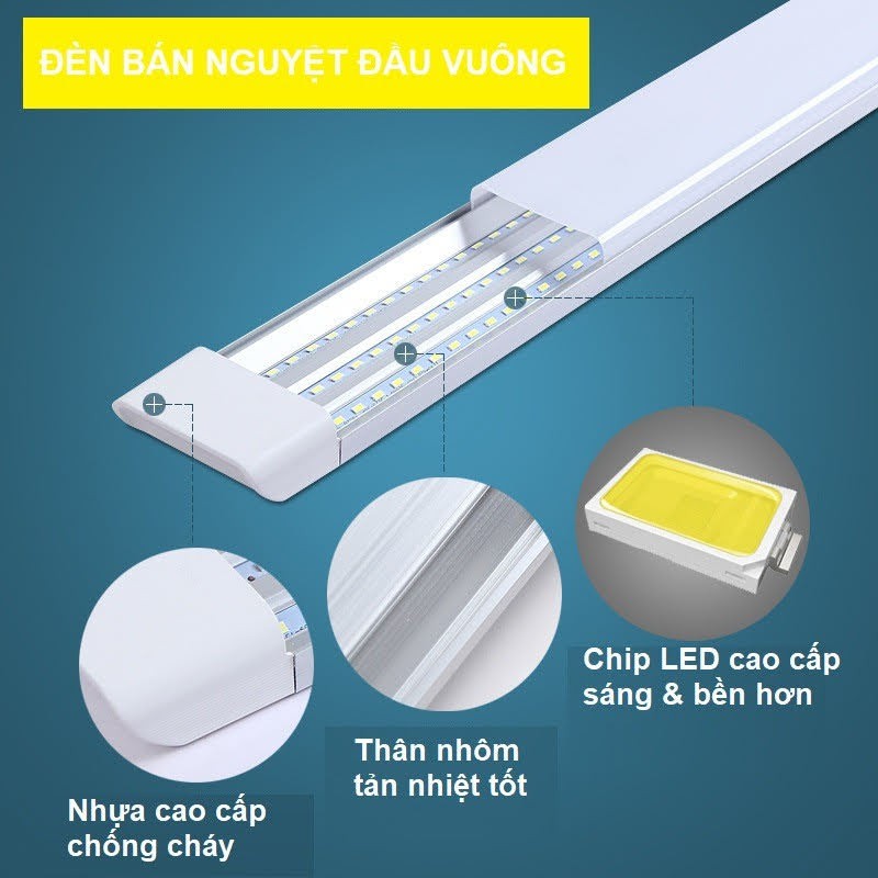 Đèn Led Bán Nguyệt Các Loại (60Cm-120Cm)