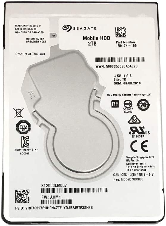 [HCM]Ổ Cứng Gắn Trong Seagate Mobile HDD 2TB