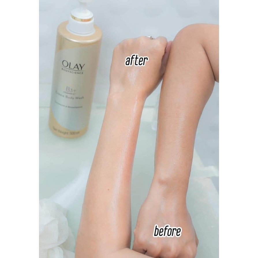 Sữa Tắm Olay B3+ Vitamin C Mẫu Mới (Bản Trung) - 500ml