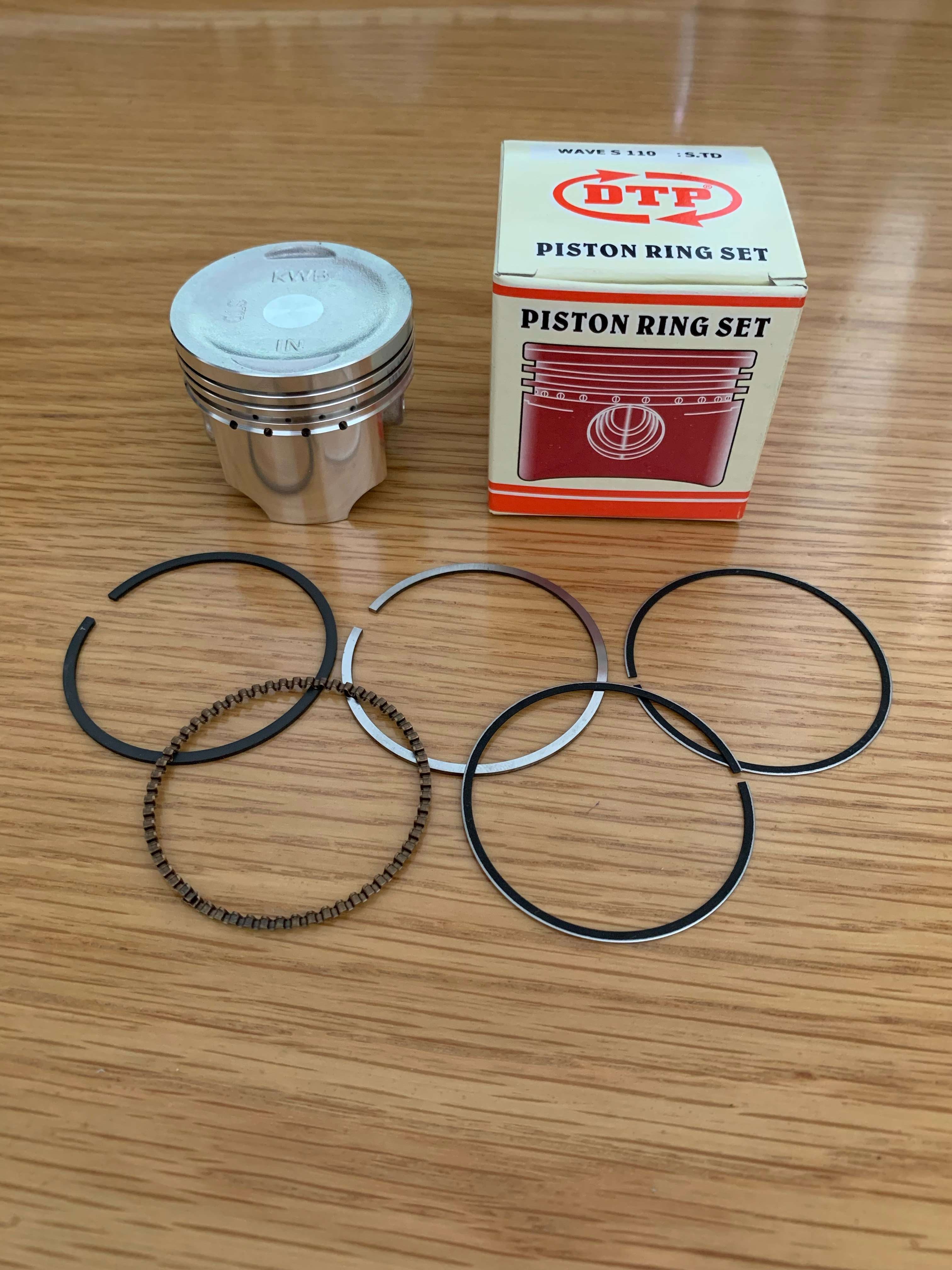 Piston bạc dành cho xe WAVE S 110cc (cos 0-4)
