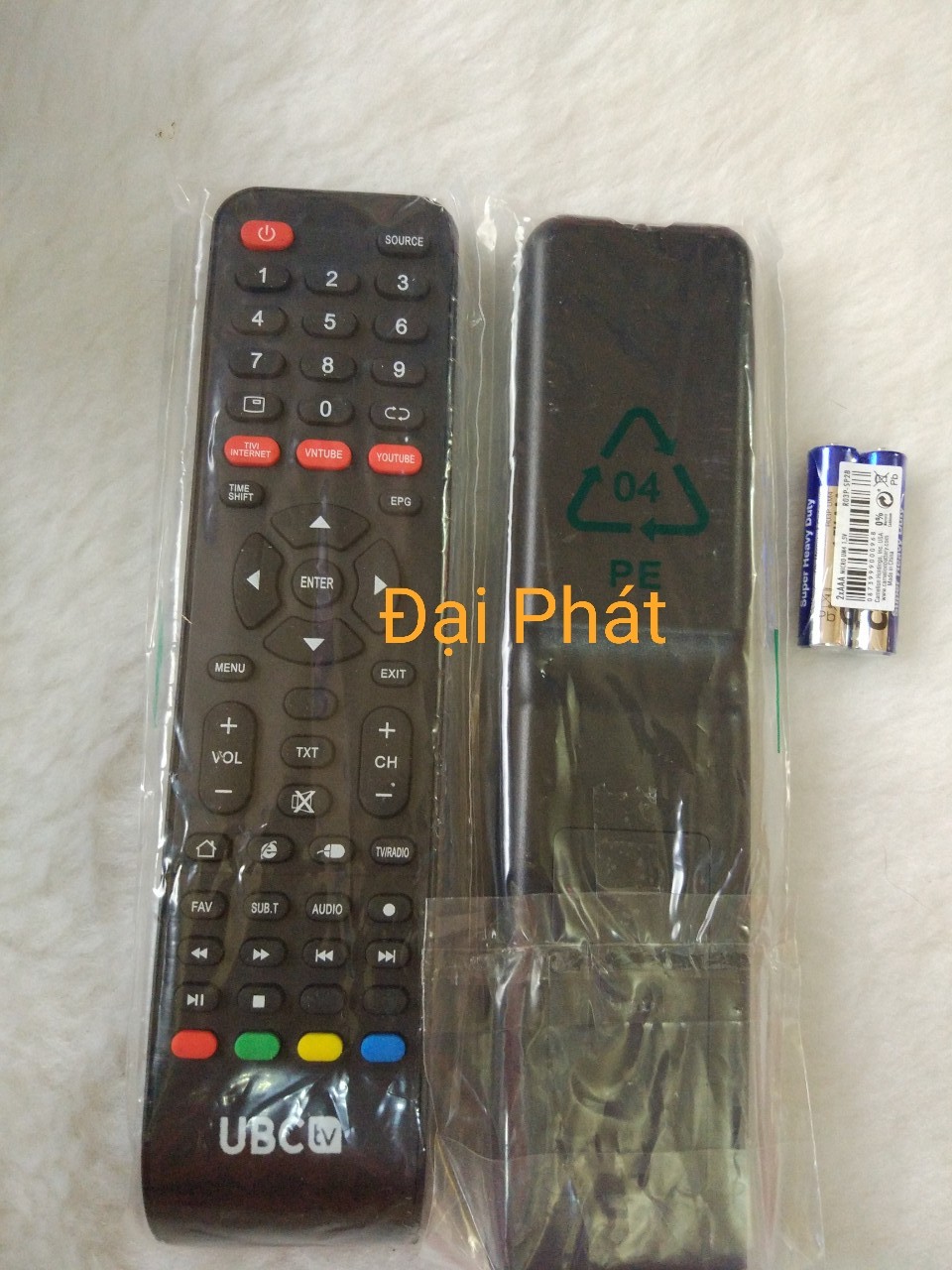Điều Khiển Tivi UBC ( Hàng Thường)