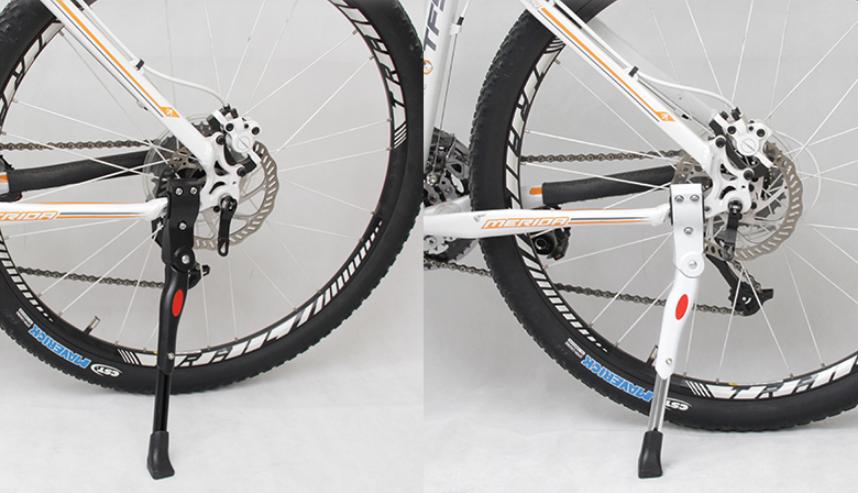 chân chống xe đạp hợp kim nhôm, có thể điều chỉnh độ cao phù hợp với tất cả các loại xe đạp