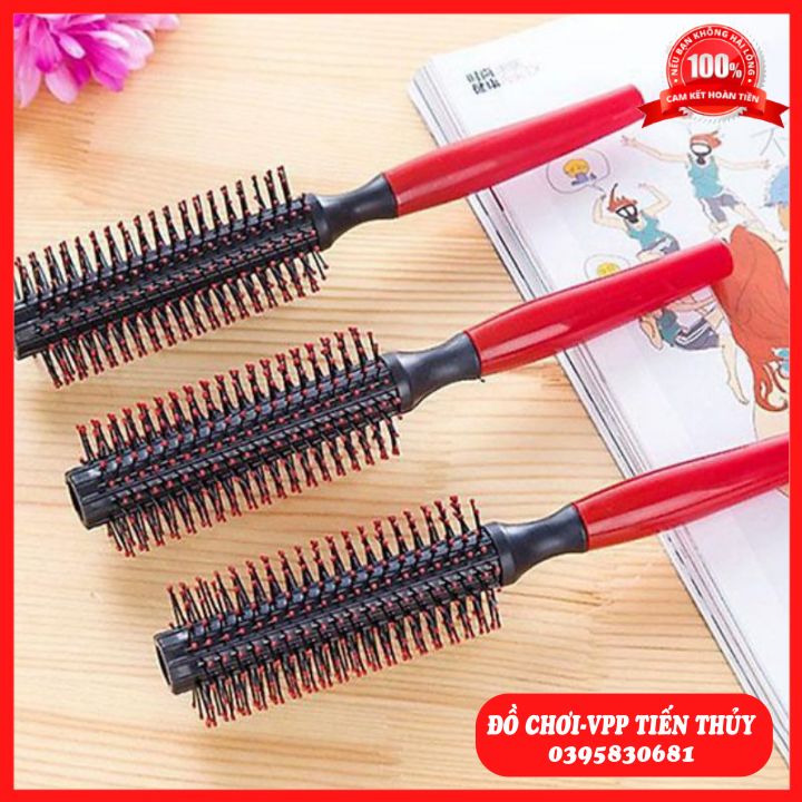 Lược tròn cuốn tóc dập phồng, uốn keo