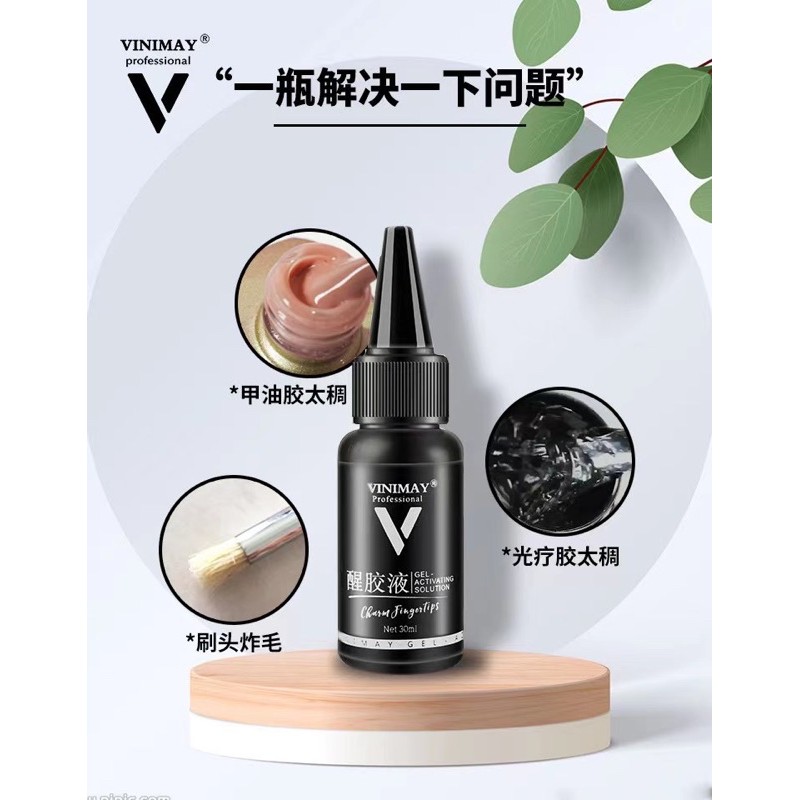 Nước pha sơn gel Phụ kiện Nail