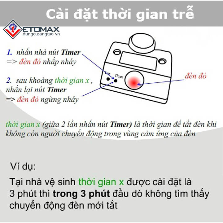 Đui đèn cảm biến chuyển động SL01