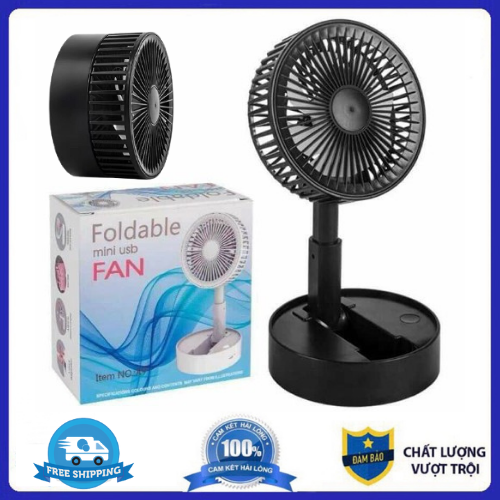 [XẢ KHO NẮNG NÓNG] Quạt gấp gọn đa năng mini - Quạt tích điện - Quạt ko dây - Quạt du lịch