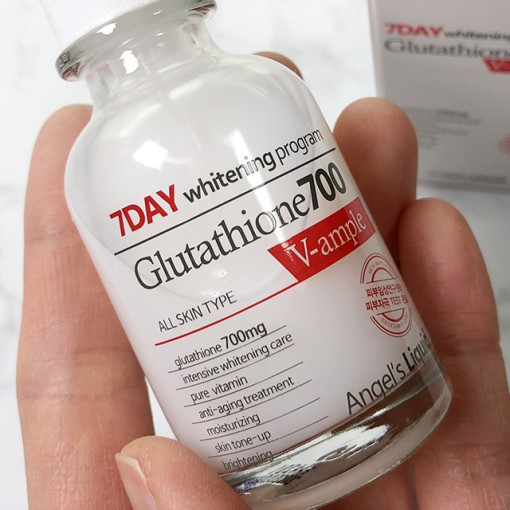 Serum trắng da 7Day Whitening Program Glutathione 700 V-Ample