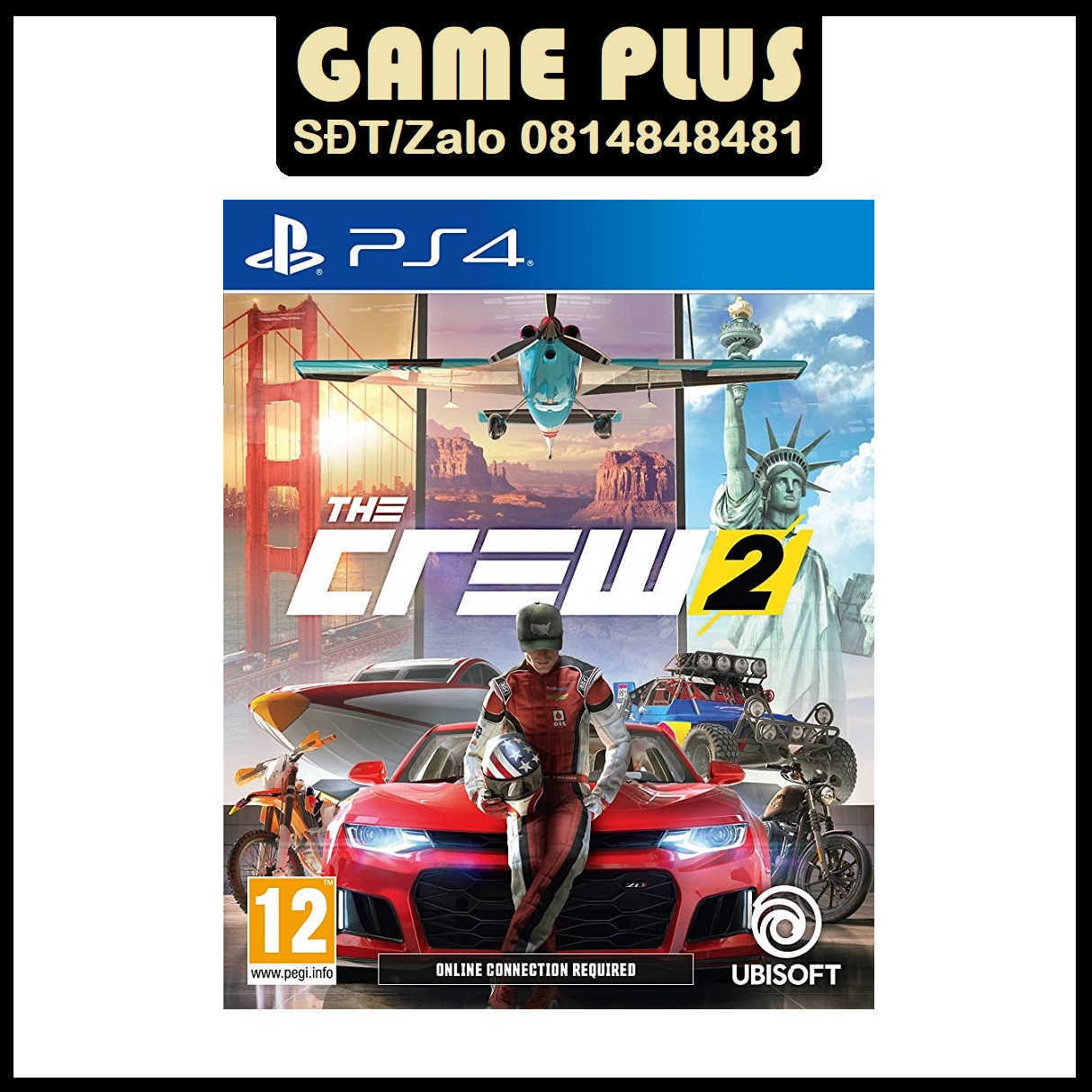 Đĩa Game 2ND The Crew 2 cho máy PS4 PS5