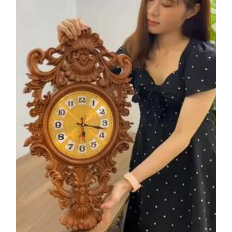 Đồng hồ gỗ, đồng hồ treo tường tân cổ điển