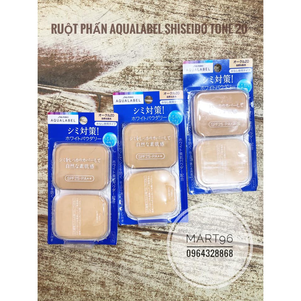 Sơ Cua - Lõi Phấn Thay Thế Aqualabel Shiseido