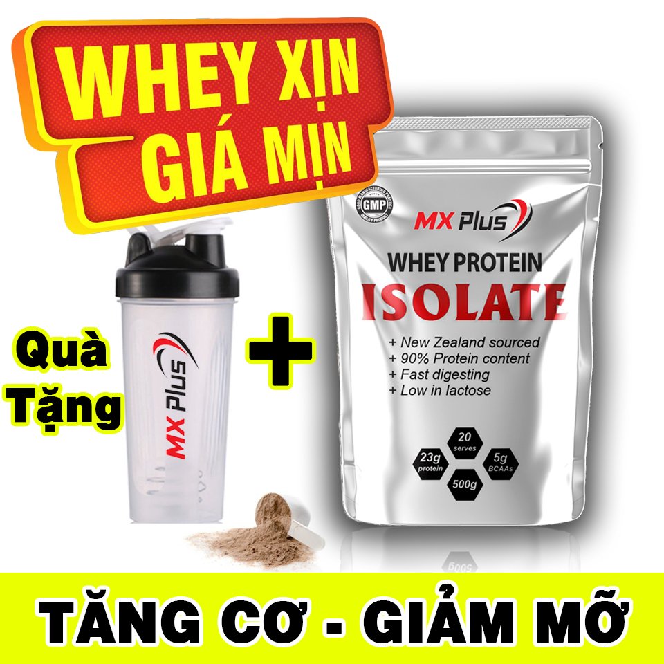 TĂNG CƠ MXPLUS WHEY ISOLATE PROTEIN 500G