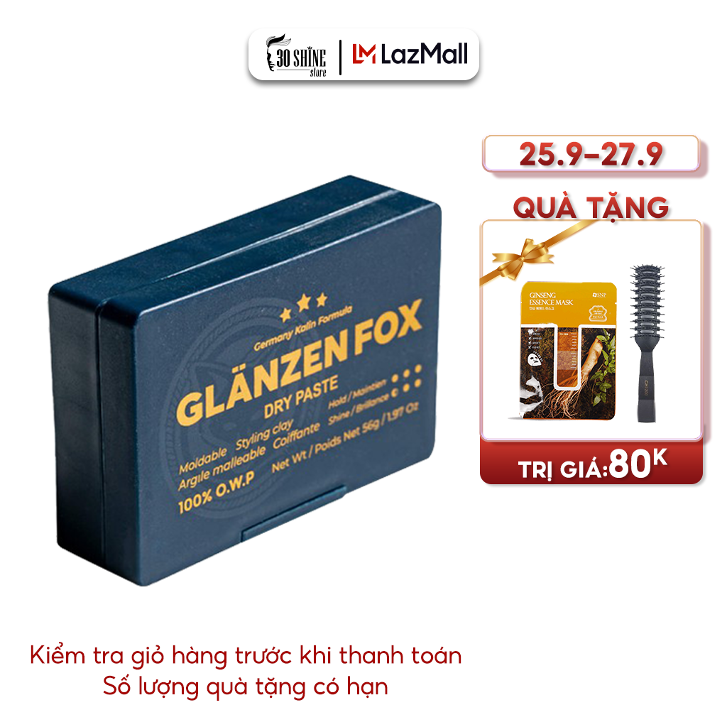 Sáp Vuốt Tóc Nam Giữ Nếp, Dưỡng Ẩm...