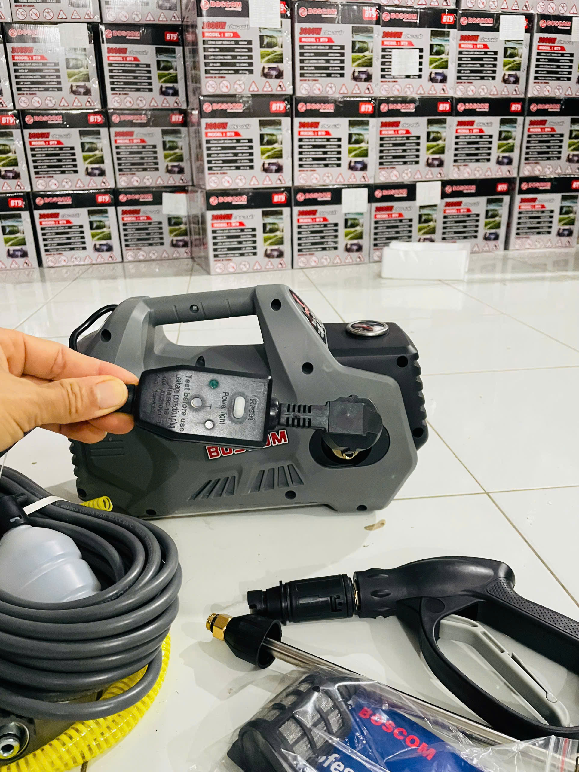 máy rửa xe gia đình   BT6 LÕI ĐỒNG