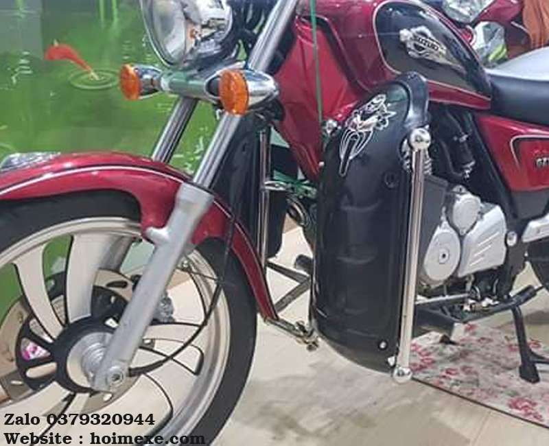 Combo Chống Đổ Chắn Bùn Độ Cho Các Dòng Xe Màu Đen.