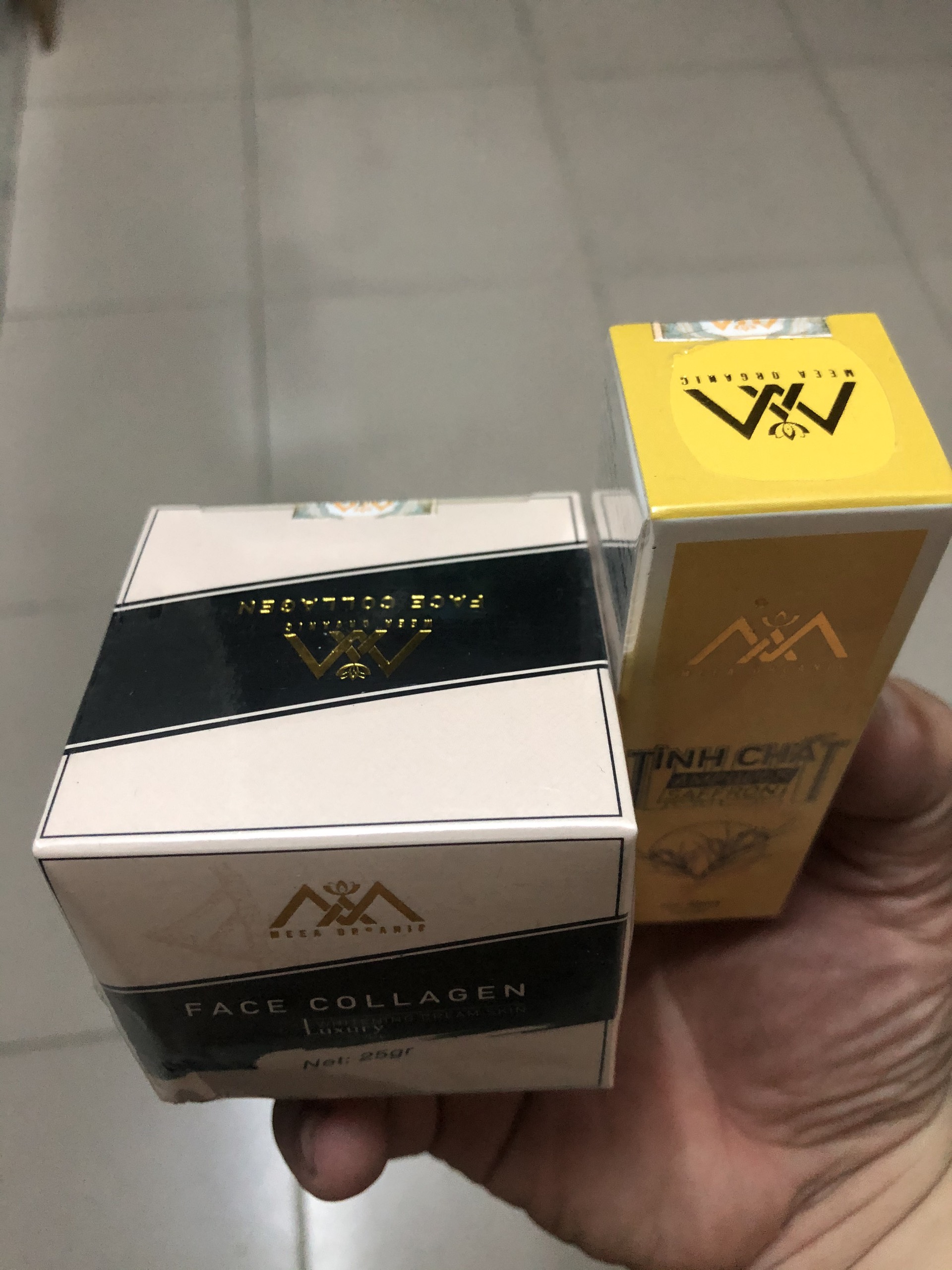 Combo Face Kem Cá Hồi và Tinh Chất Saffron