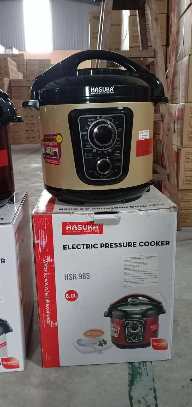 Nồi Áp Suất Đa Năng Hasuka 6L siêu bền