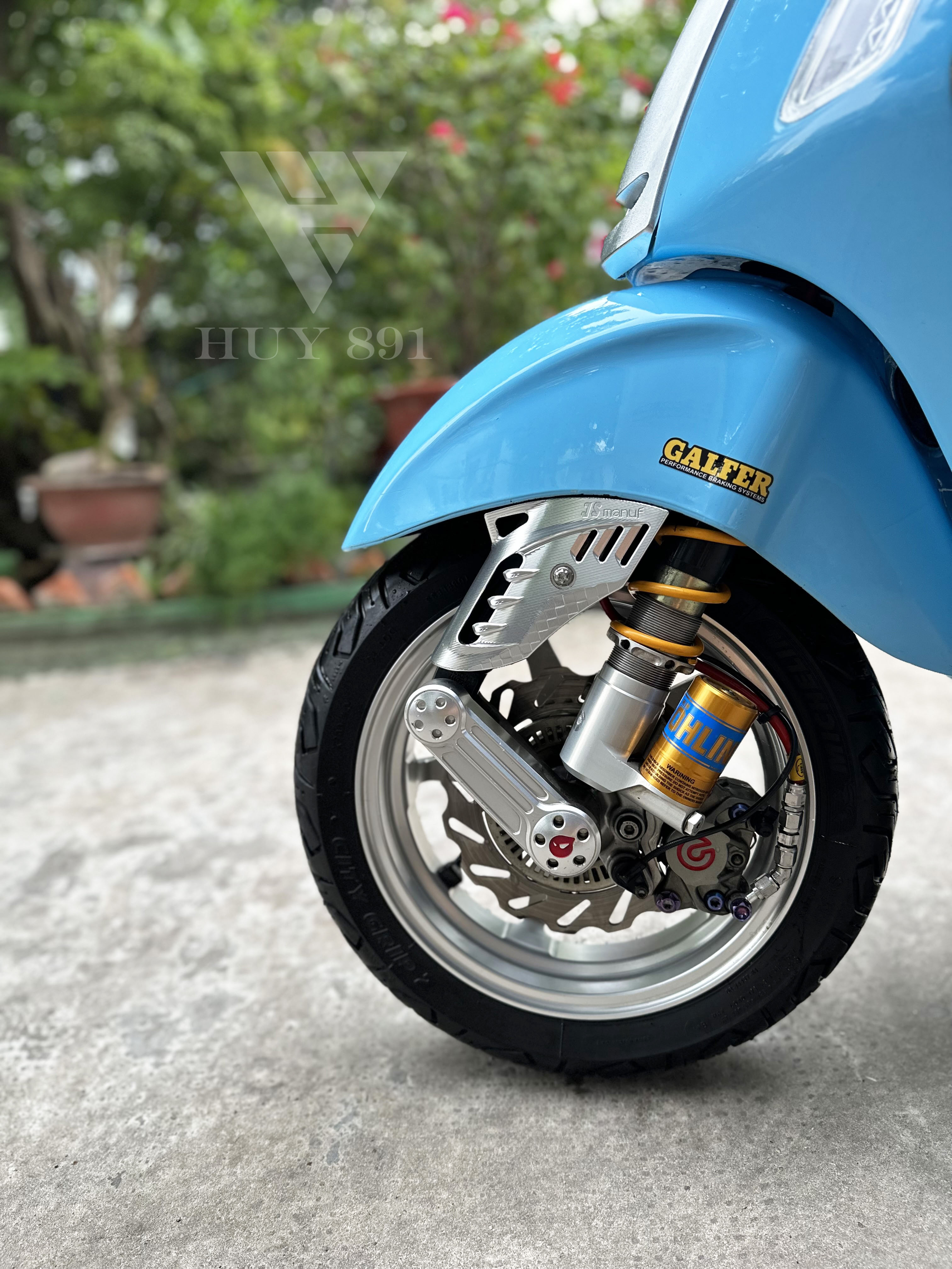 Che phuộc JS Manuf Version 2023 dành cho xe Vespa Sprint các đời