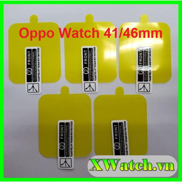Dán Full màn hình Oppo Watch 41mm 46mm trong suốt