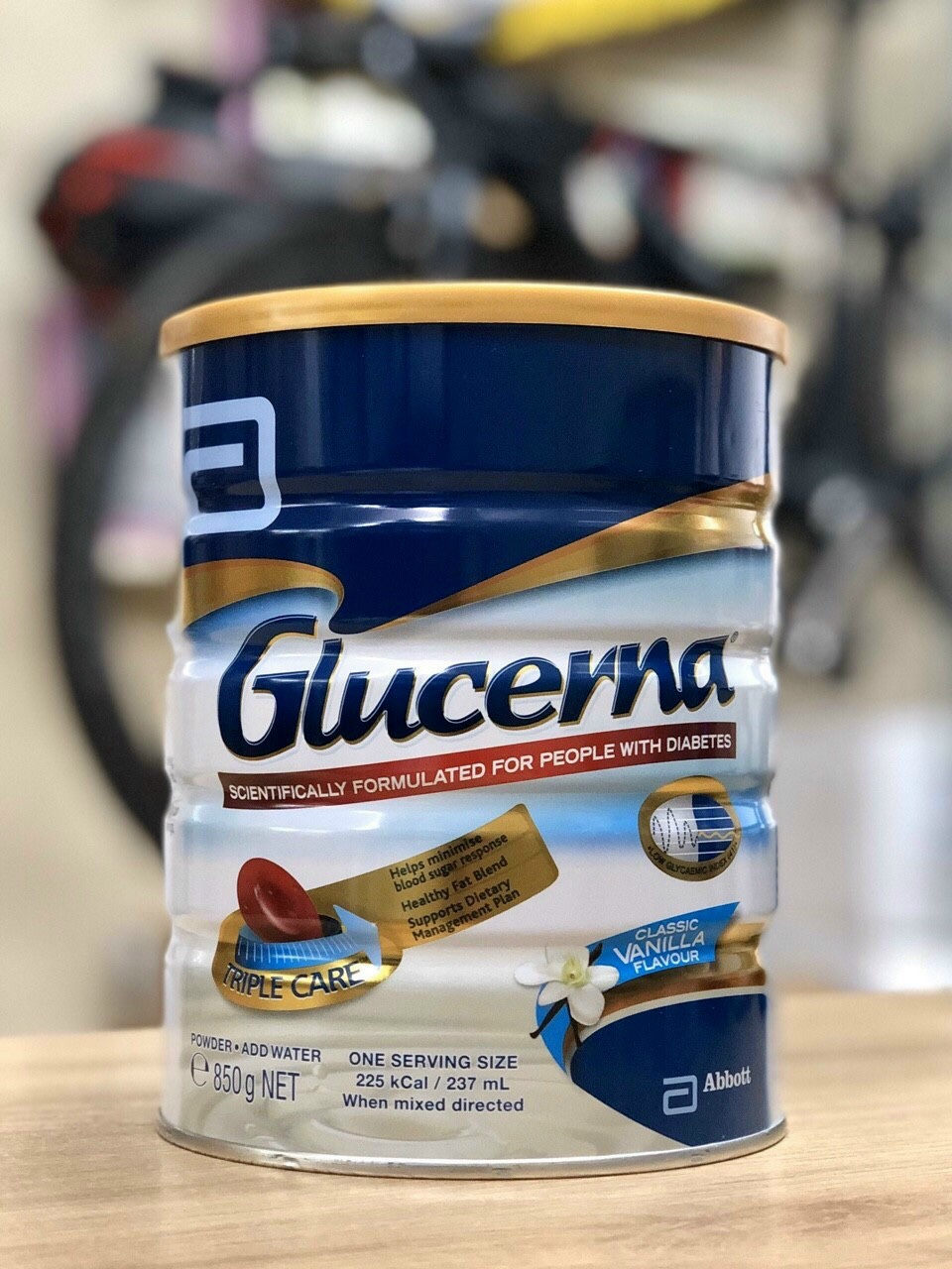 SPDD Sữa tiểu đường Glucerna 850g date T10/2024