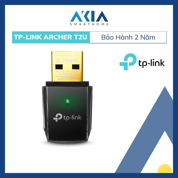 Bảng giá Bộ Thu Sóng Wifi Bằng USB Archer T2U v3 Băng Tần Kép Wi-Fi AC600 - Hàng Chính Hãng Phong Vũ
