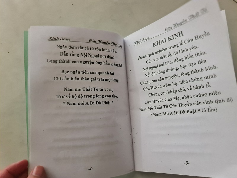 Gieo duyên, KINH SÁM CỬU HUYỀN THẤT TỔ - HỘI PHẬT MẪU (DỊCH GIẢ: TU SĨ ĐỨC THIỆN HOÀNG)