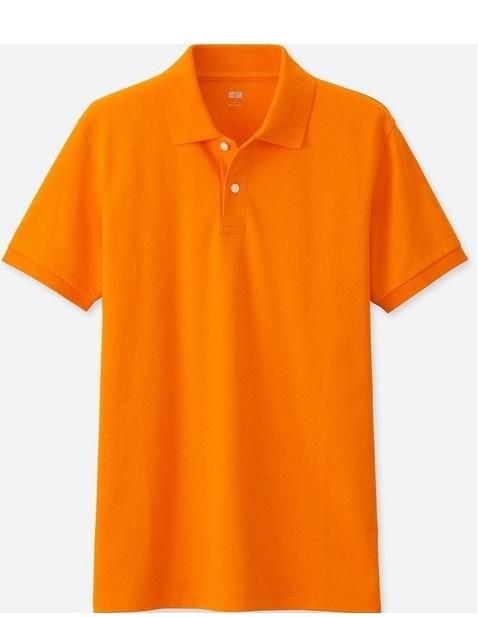 ÁO THUN P0-LO  CÁ SẤU CỔ TRỤ  MÀU CAM  TAY NGẮN NAM / NỮ CAO CẤP  CHẤT XỊN 1