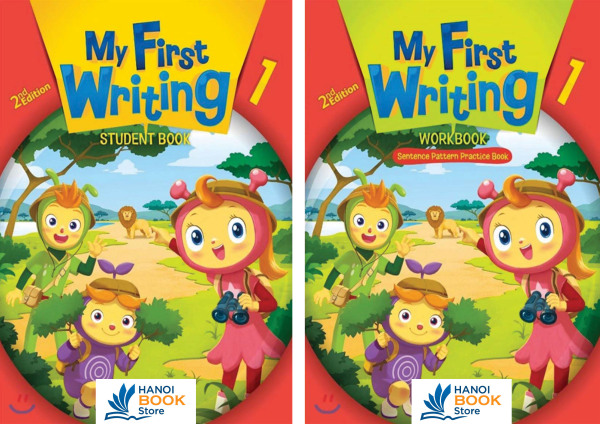 My First Writing 2nd Edition Level 1 Students book & Workbook - Sách màu - Hanoi bookstore