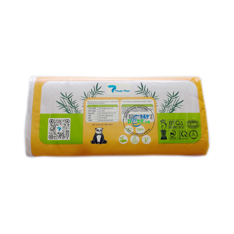 Combo 4 gói Khăn Giấy Tre Lụa - Elène Tre 480 tờ ( 160 Tờ / Bịch x 3 lớp )