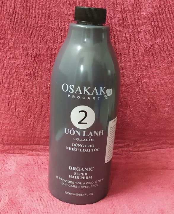 Uốn lạnh Osakak 1000ml (uốn số 1 + dập  số 2)