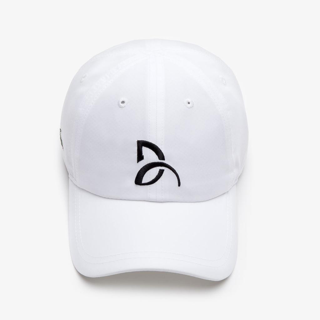 [FreeshipMAX] Mũ Lacoste Novak Djokovic Microfiber (Trắng)
