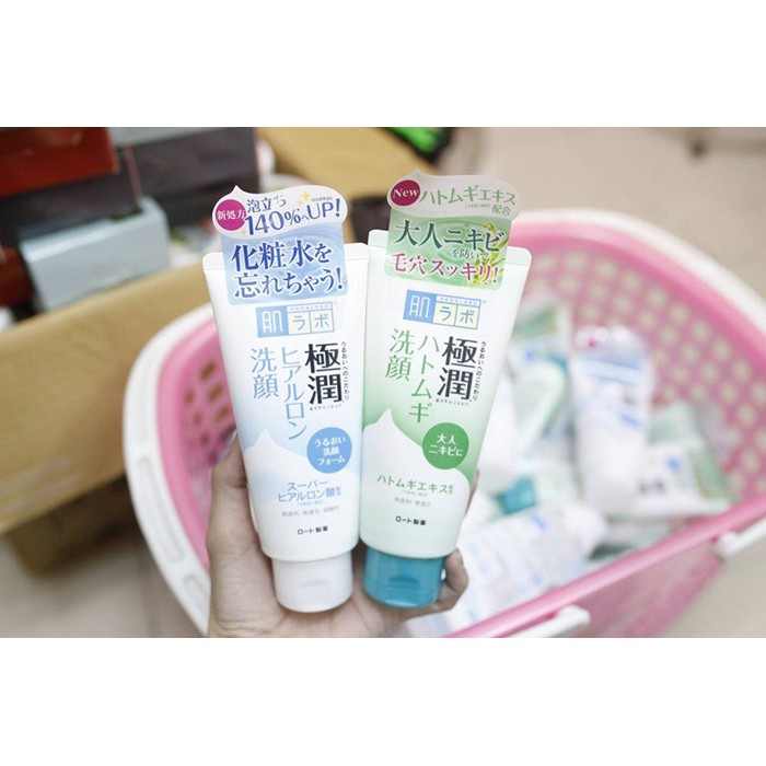 Sữa rửa mặt Hada Labo Gokujyun Face Wash