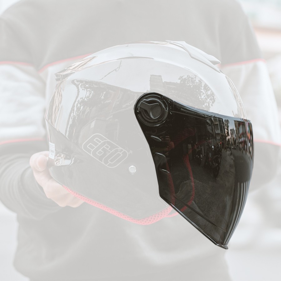 Kính Thay Thế Mũ Bảo Hiểm 3/4 EGO E3 (Sản Phẩm Không Bao Gồm Mũ) - Hype Helmet