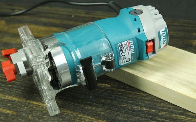 6.3mm Máy phay mini 500W Total TLT5001