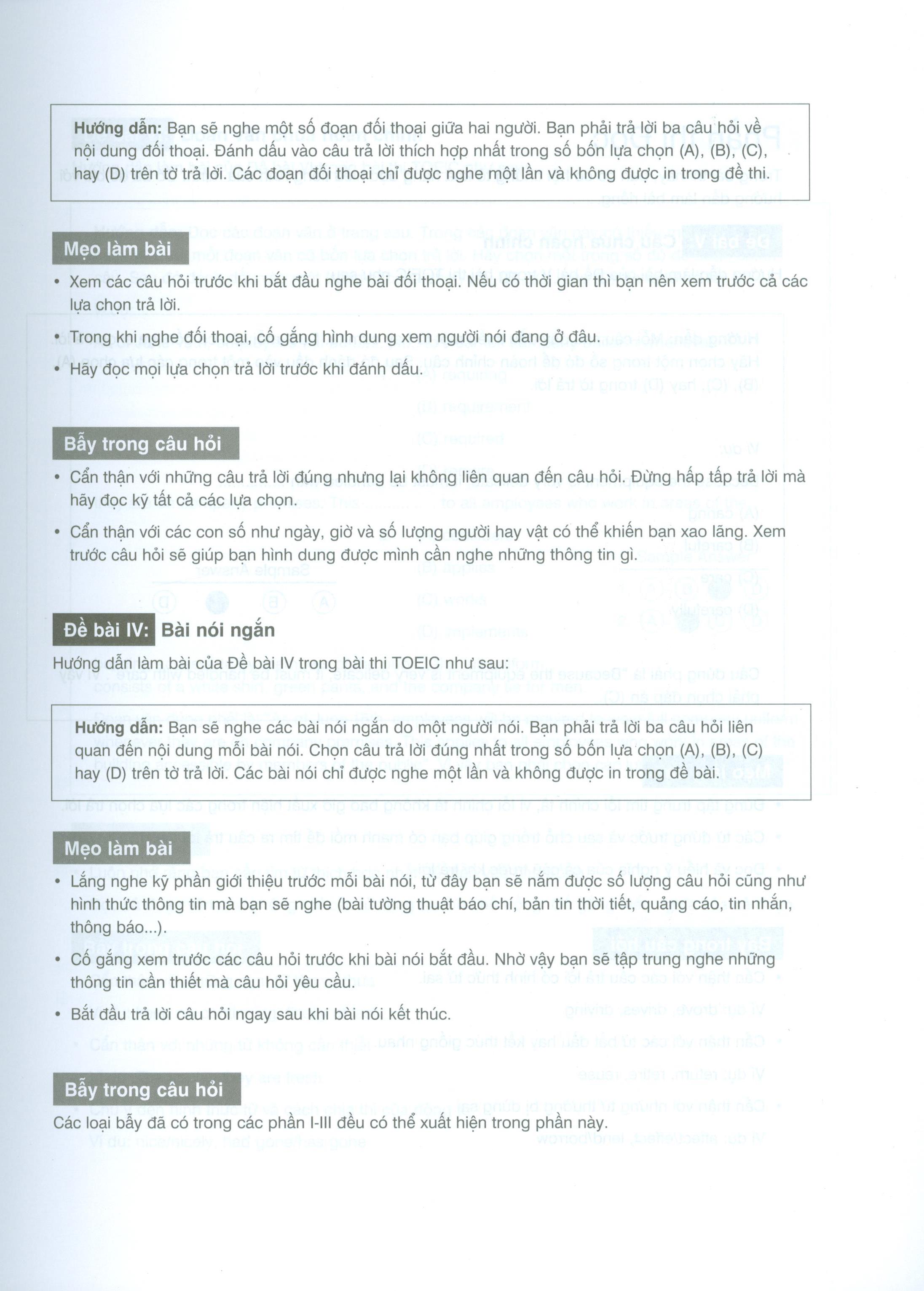 Combo Starter Toeic Third Edition (Sách Kèm CD)