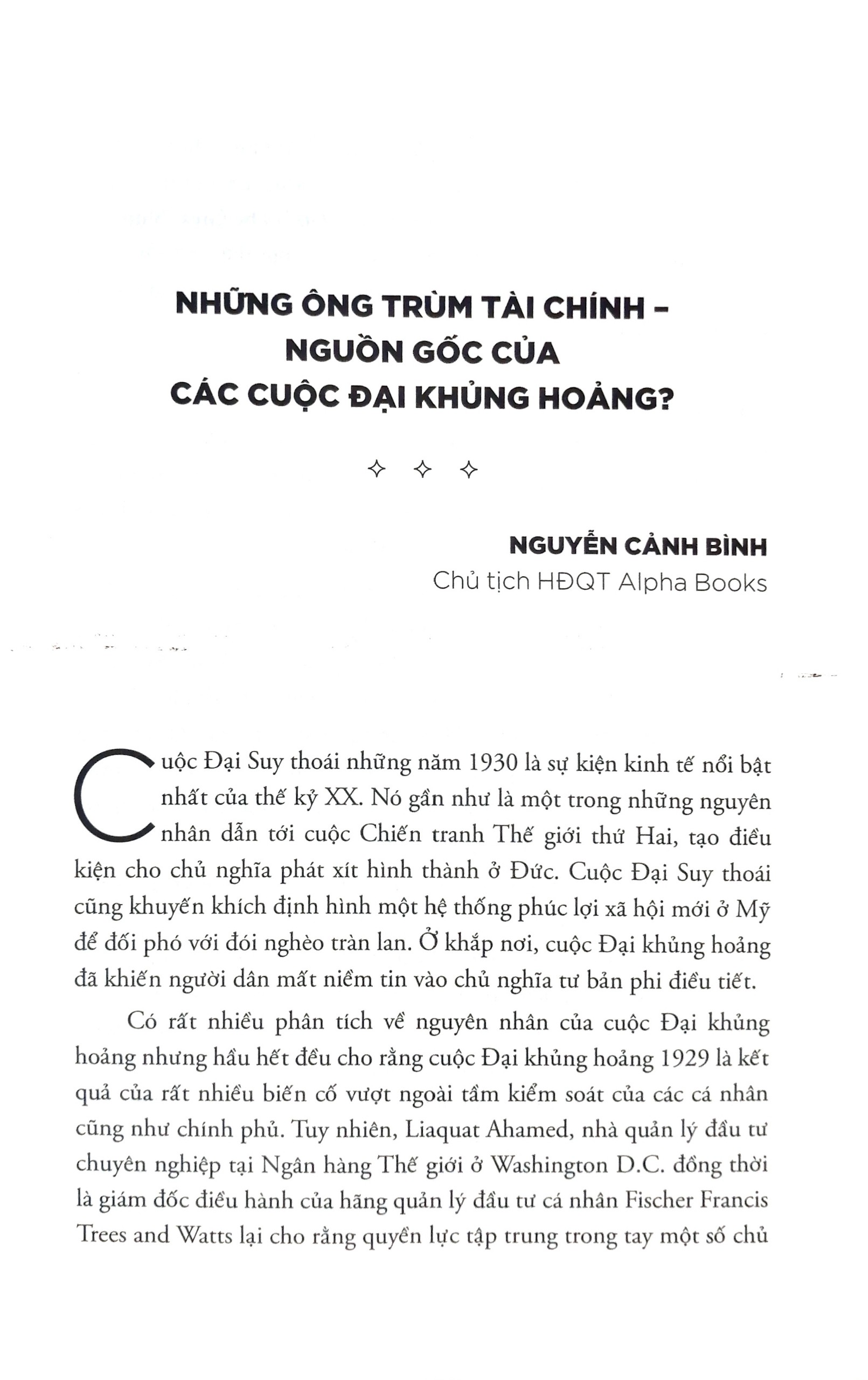 Sách - Những Ông Trùm Tài Chính