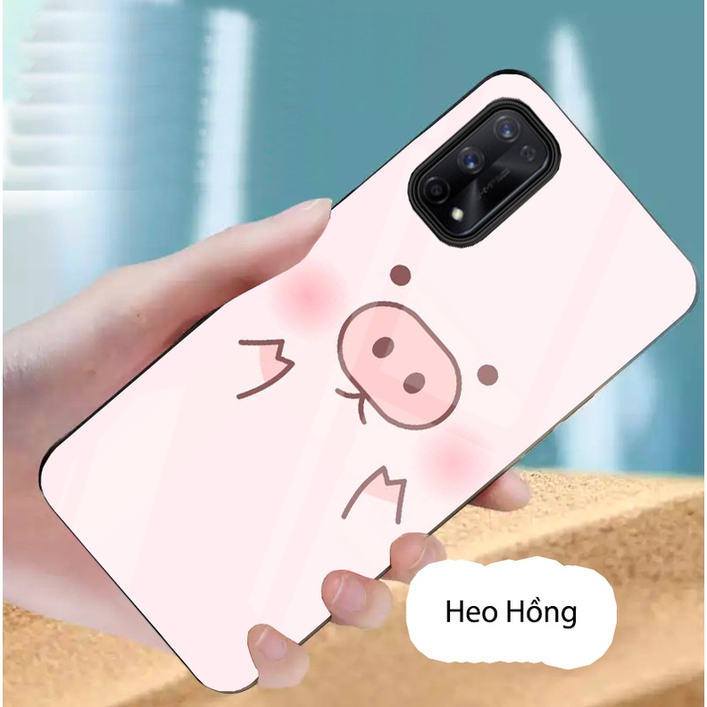 Ốp lưng oppo realme q2/ v5 mặt kính gương bóng