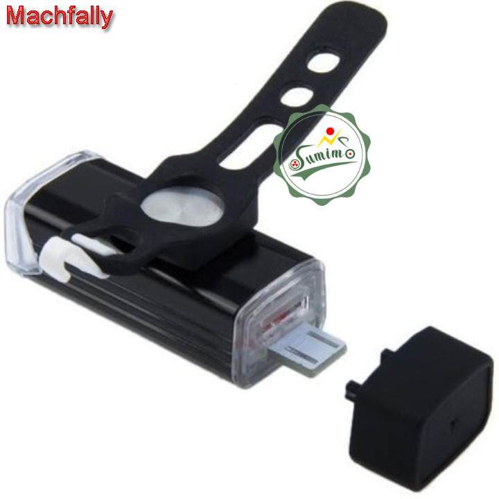 Đèn pha MACHFALLY D12 sạc bằng USB - Chính hãng