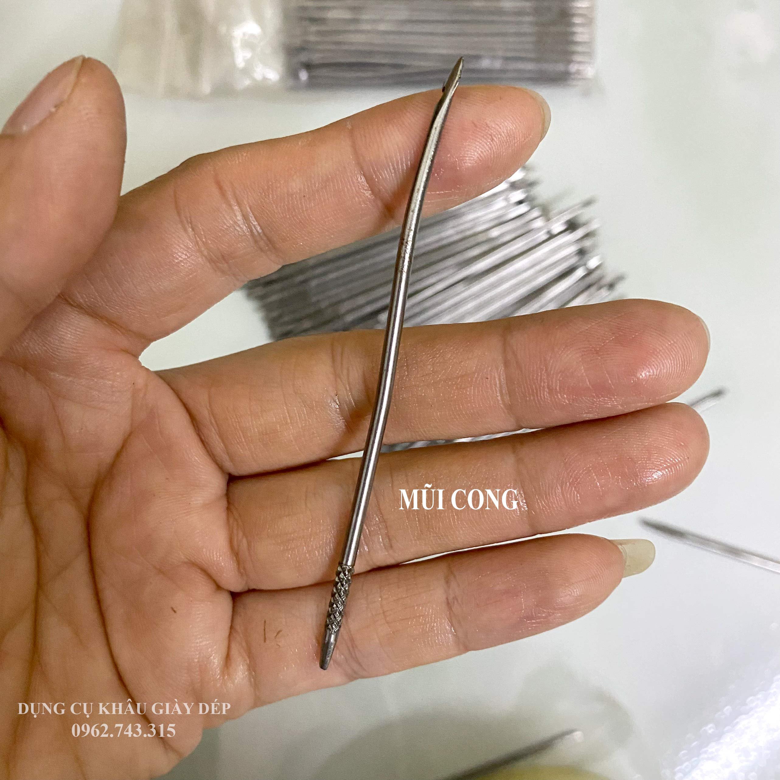Mũi móc khâu giày bóc thép bán rời