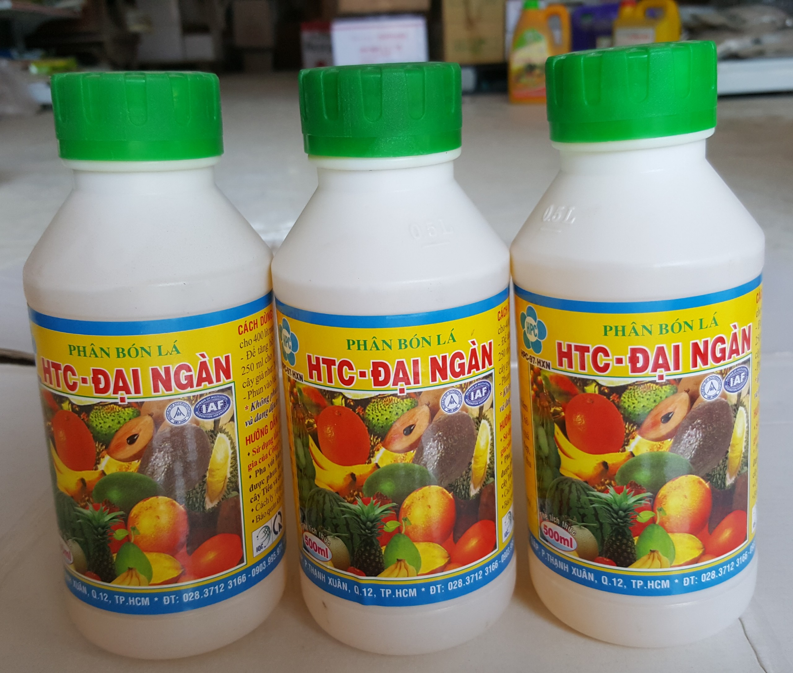 Phân bón lá HTC - ĐẠI NGÀN - Chín trái - Chai 500ml