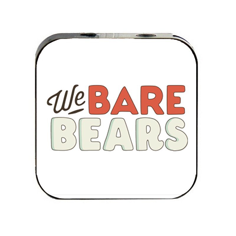 Máy nghe nhạc mp3 in hình CHÚNG TÔI ĐƠN GIẢN LÀ GẤU hoạt hình anime chibi cầm tay mini tặng tai nghe dây cắm & dây sạc