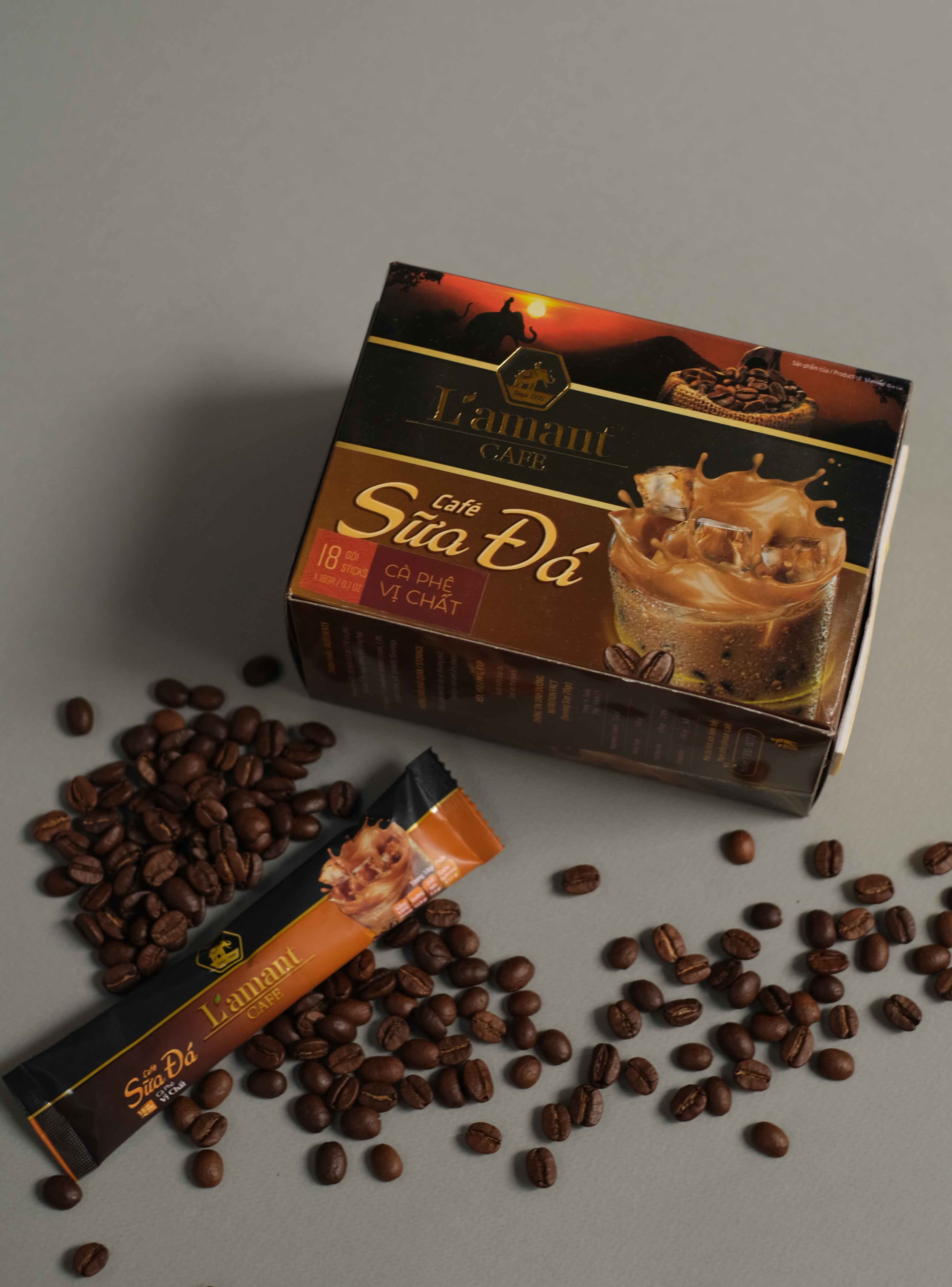 Cà phê hòa tan Sữa Đá Vị Chất - L'amant Vietnamese Iced Coffee